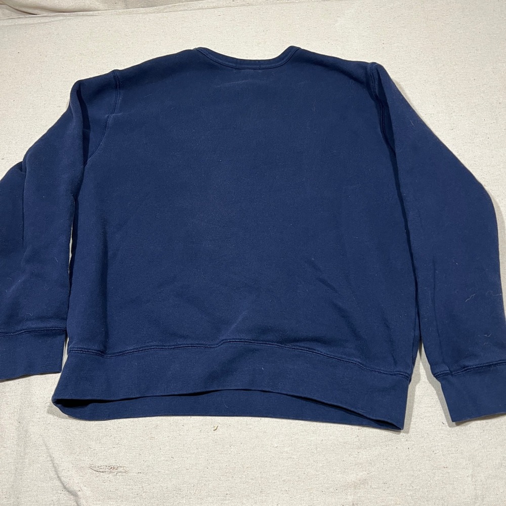 Polo Ralph Lauren‎ Kids Navy Blue Graphic Logo Sweatshirt Size XL TG 18 20 - Picture 3 of 7